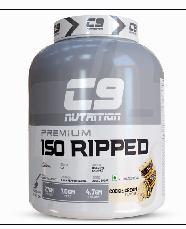 C9 iso ripped cookies and Cream 2 kg