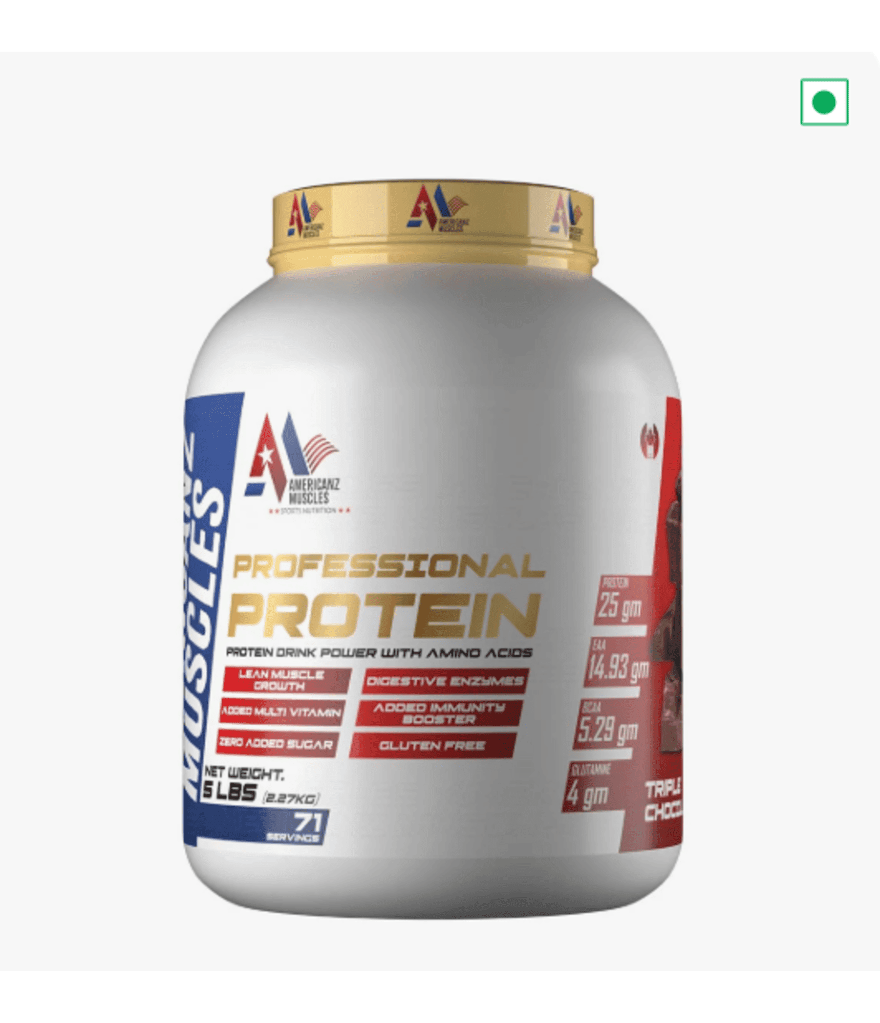 Americanz Muscles whey 2 Kg 1 Americanz Muscles Professional Whey Protein